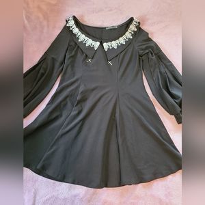 NWOT Dark In Love Black Dress Size XXL